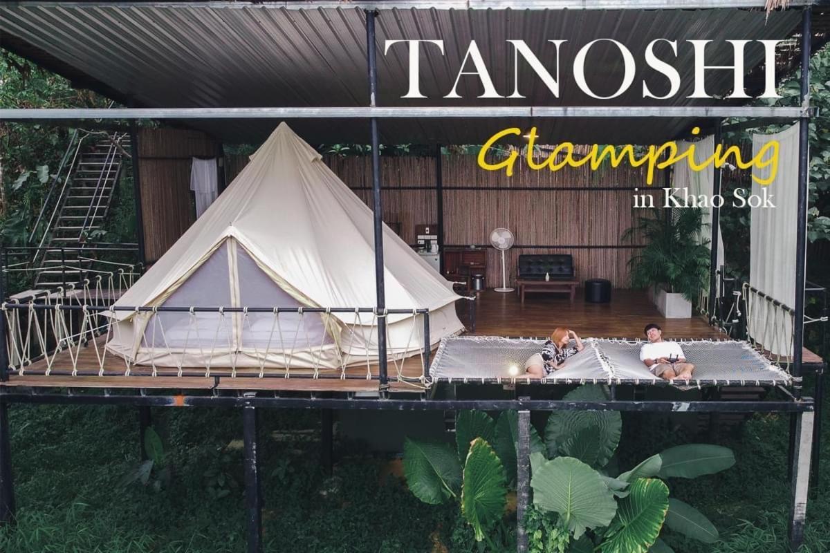 Tanoshi Glamping In Khao Sok Hotel Khao Sok National Park Exterior foto